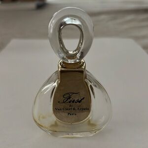 Vintage Van Cleef and Arpels Small Perfume Bottle 1/2 Oz.